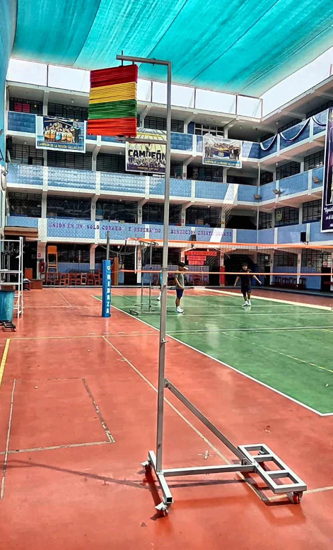 Entrenamiento de voleibol del Club Perú Sporting en Chiclayo