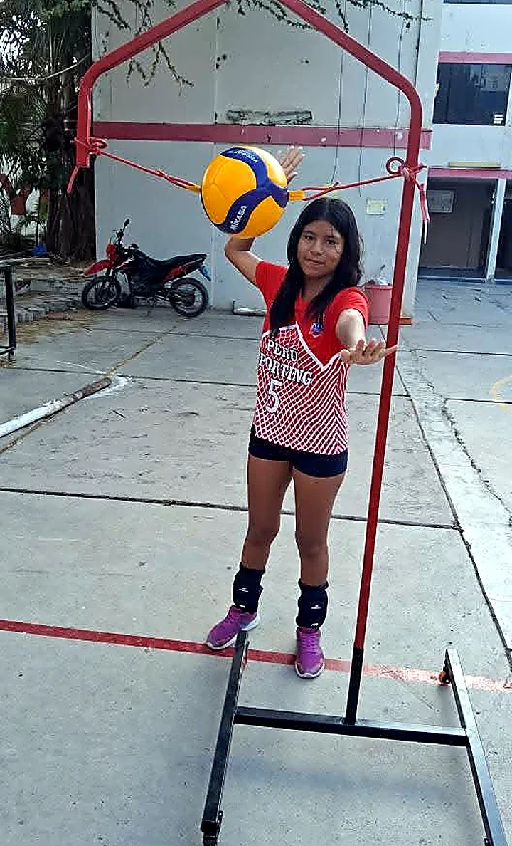 Equipo técnico y entrenamiento de voleibol del Club Perú Sporting, Chiclayo