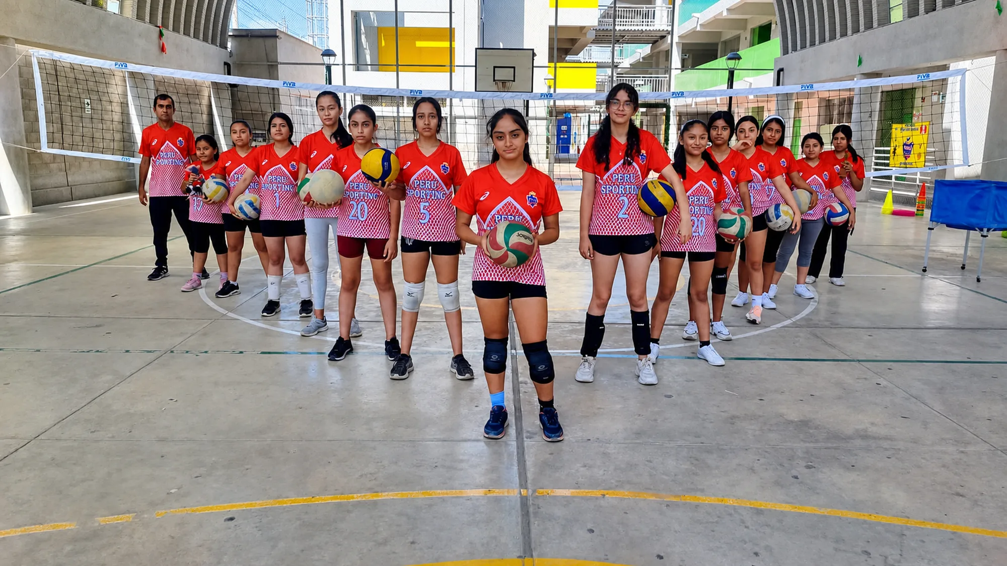 Deportistas de las categorías formativas